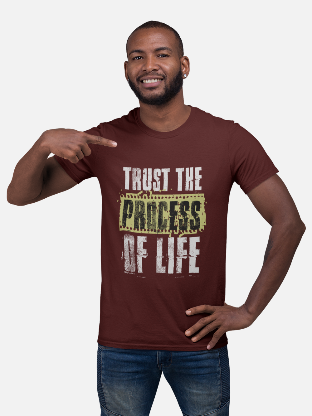 Trust the Process of Life Motivational T-Shirt