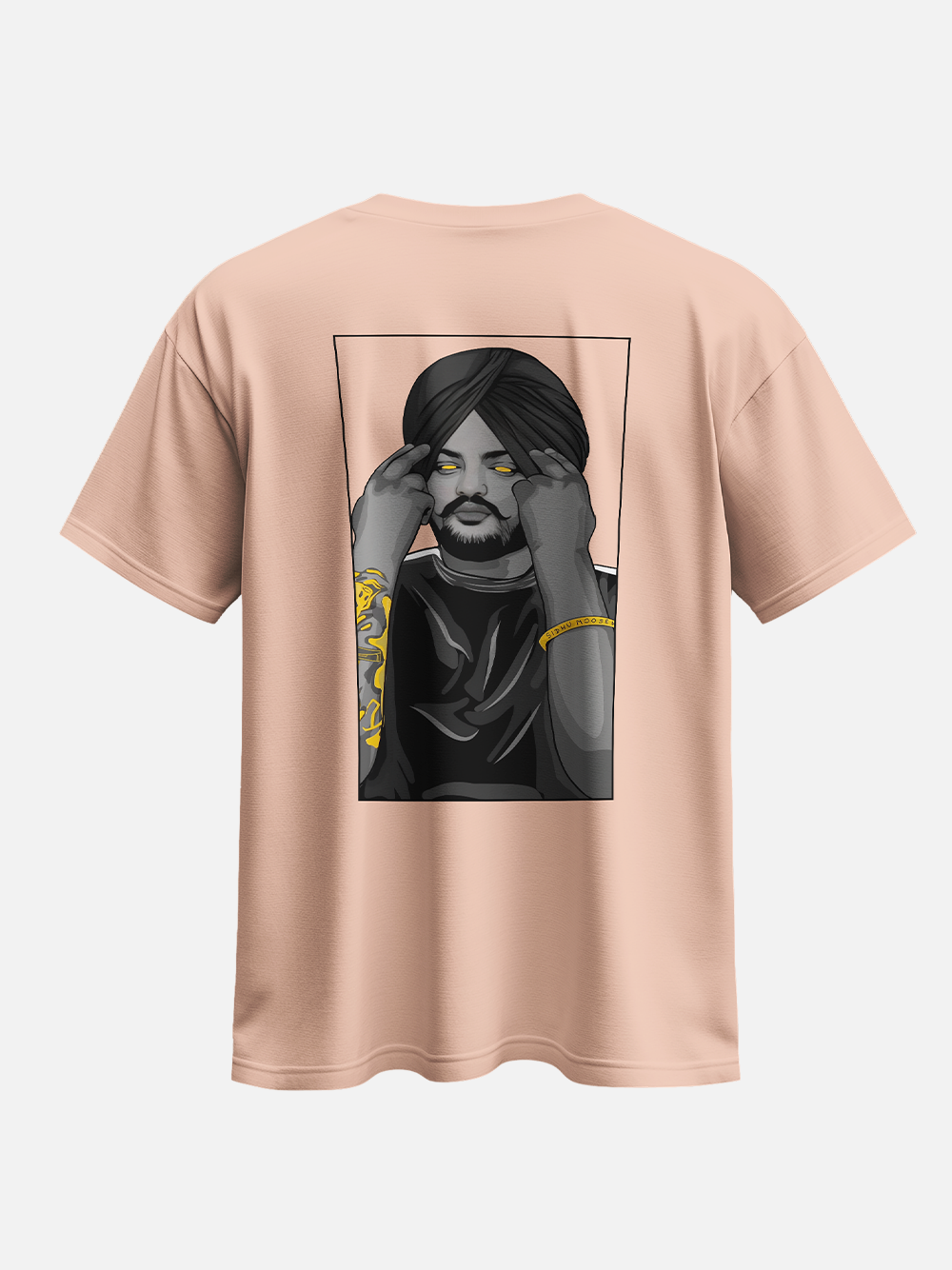 Sidhu Moosewala Oversized Street T-Shirt