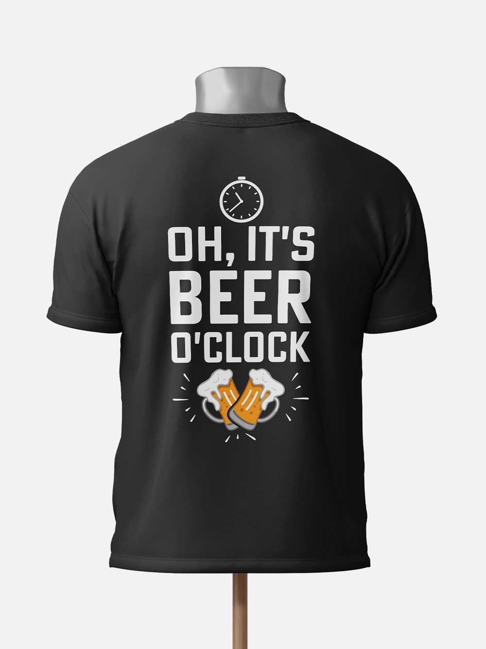It's Beer O'clock Sarcastic T-Shirt