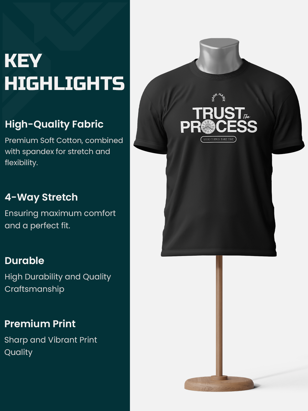 Trust the Process Motivational T-Shirt