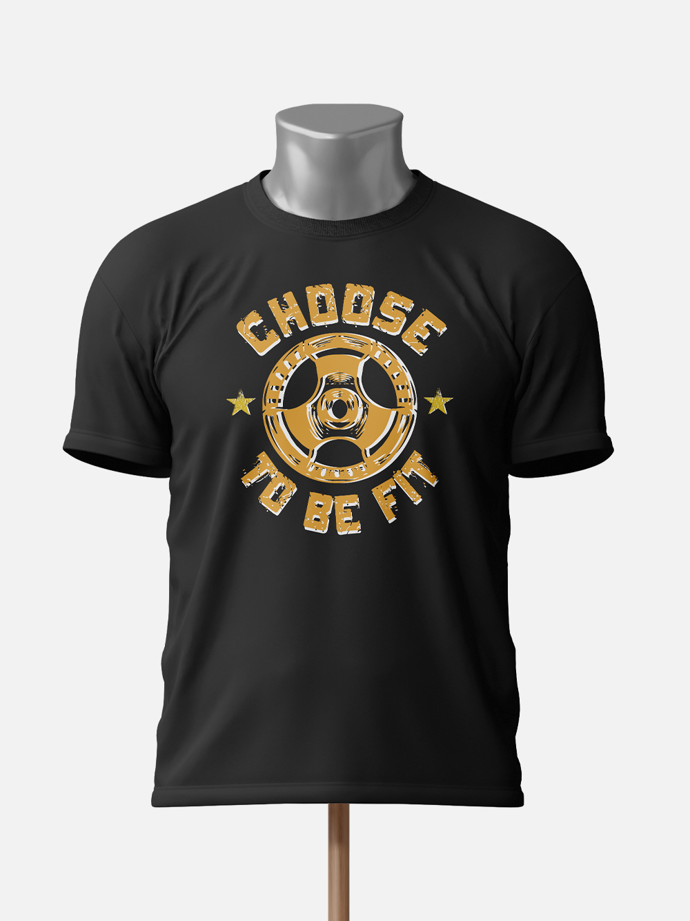 "Choose to be Fit" Gym T-Shirt