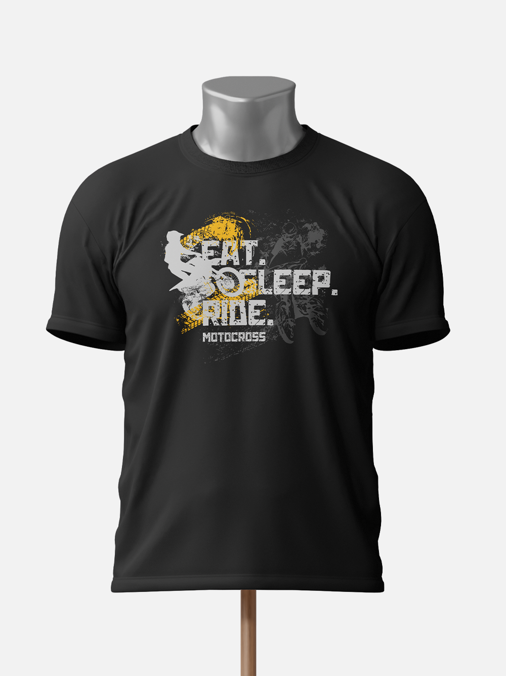 Eat Sleep Ride Biker Graphic T-Shirt