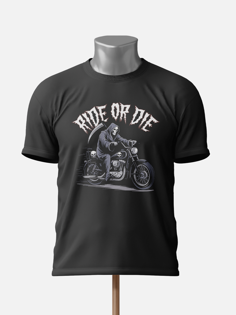 "Ride or Die" Biker T-Shirt