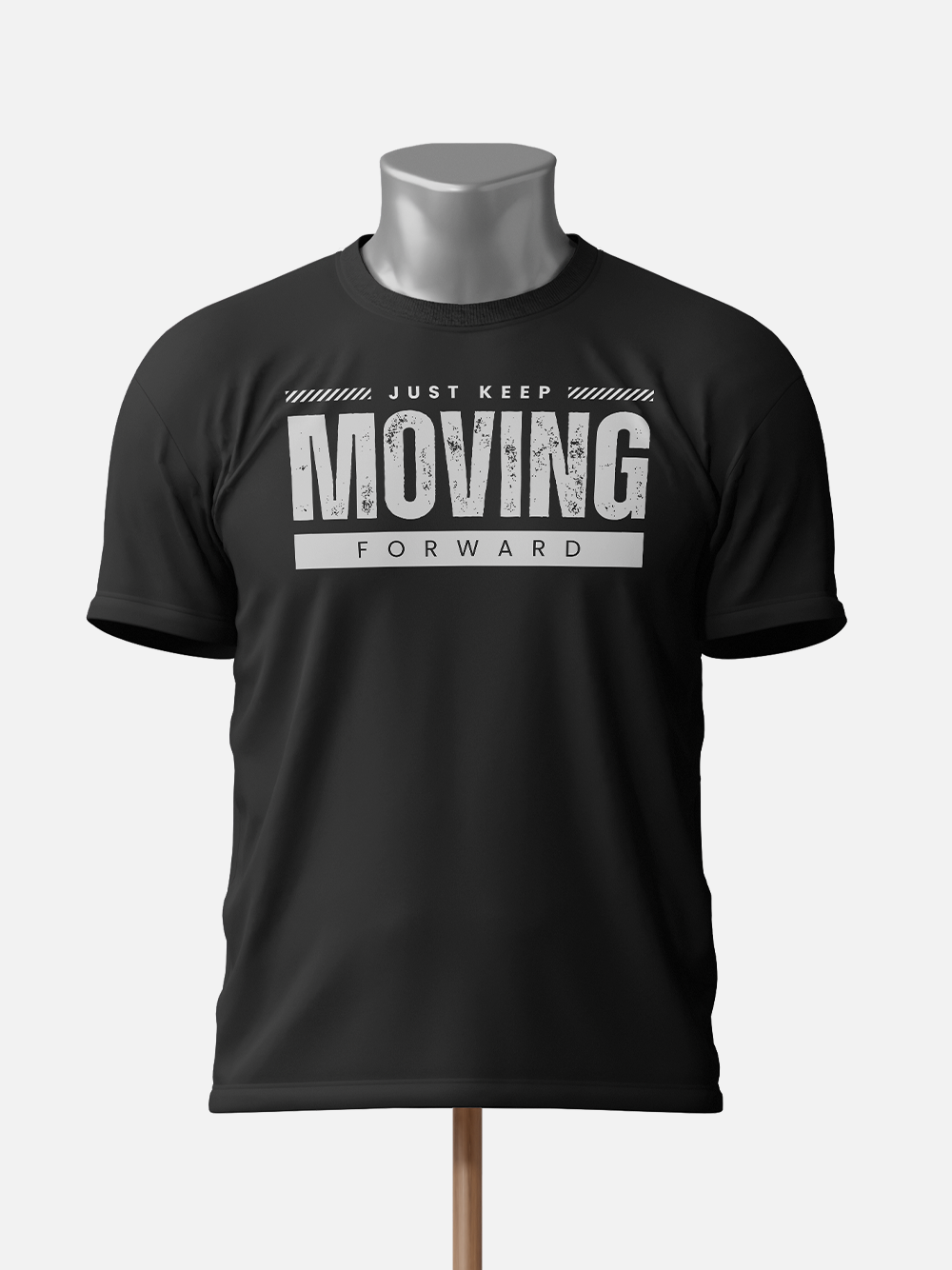 "Just Keep Moving Forward" Motivational T-Shirt