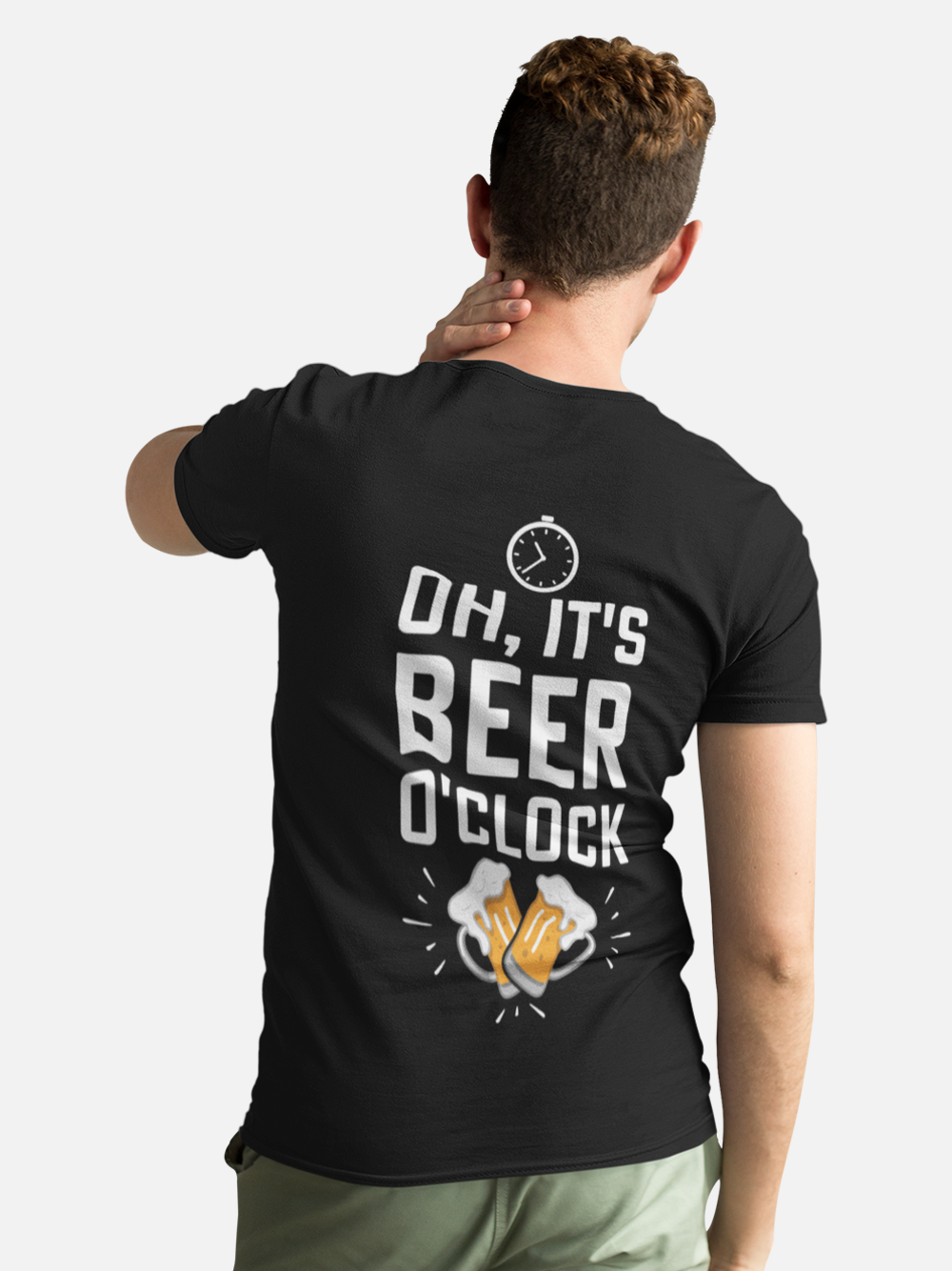 It's Beer O'clock Sarcastic T-Shirt