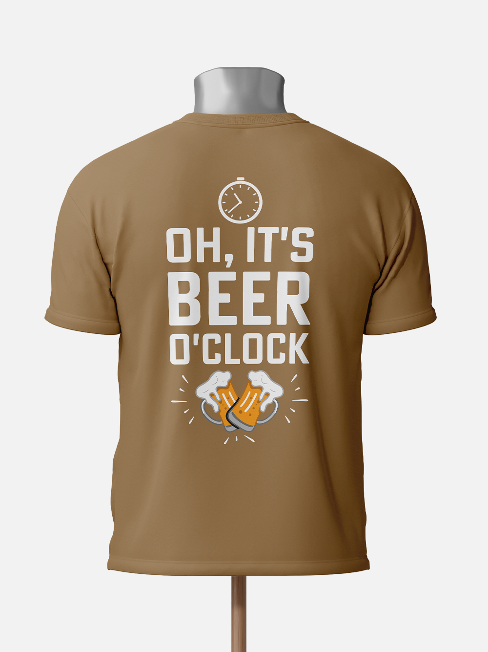 It's Beer O'clock Sarcastic T-Shirt