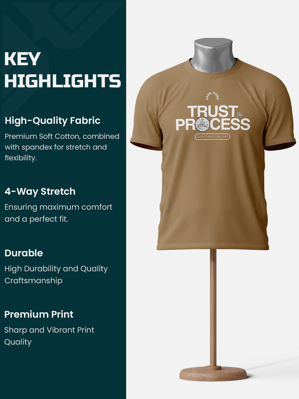 Trust the Process Motivational T-Shirt