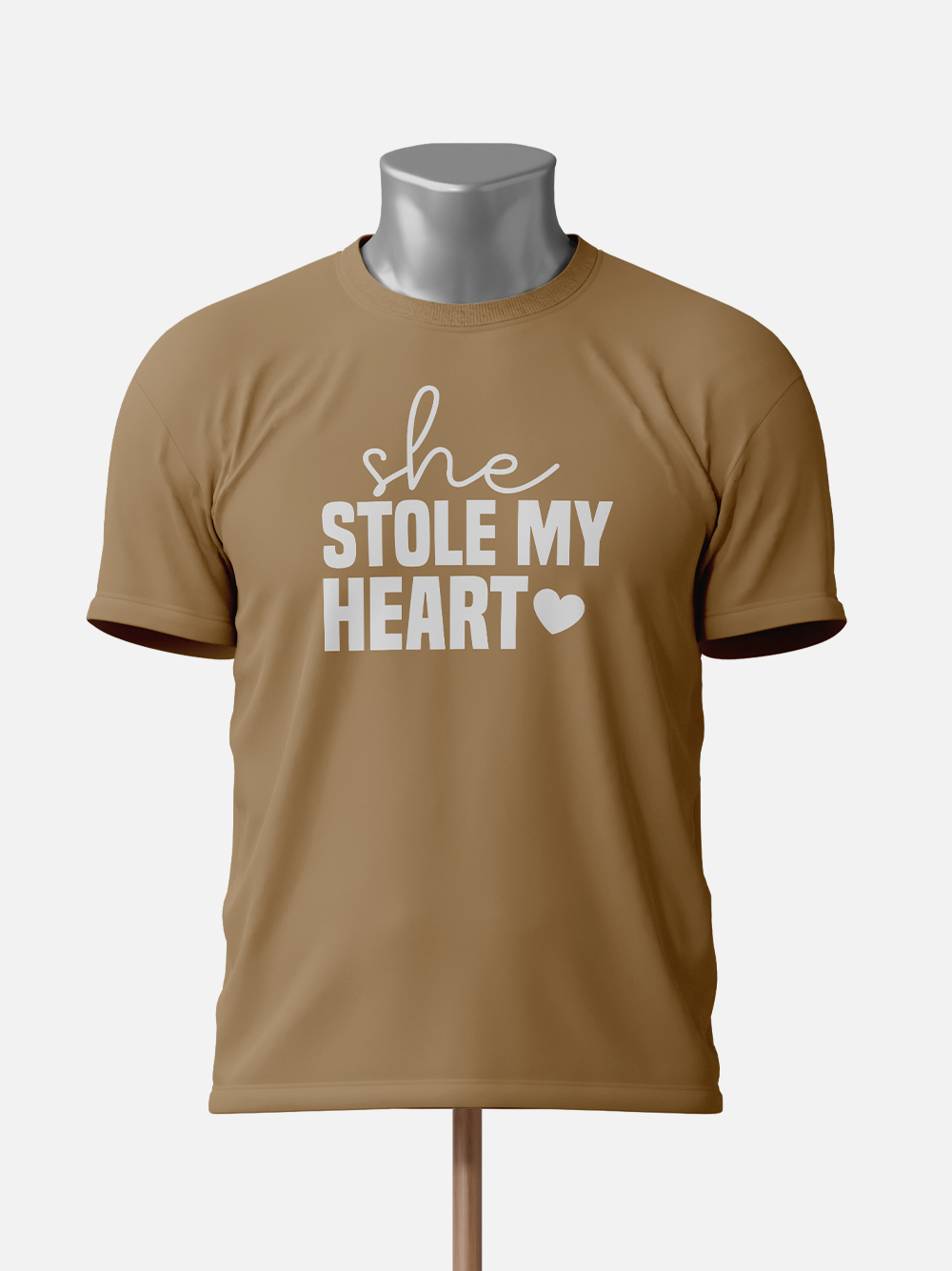 She Stole My Heart, and I'm Keeping It - Couple T-Shirt Set
