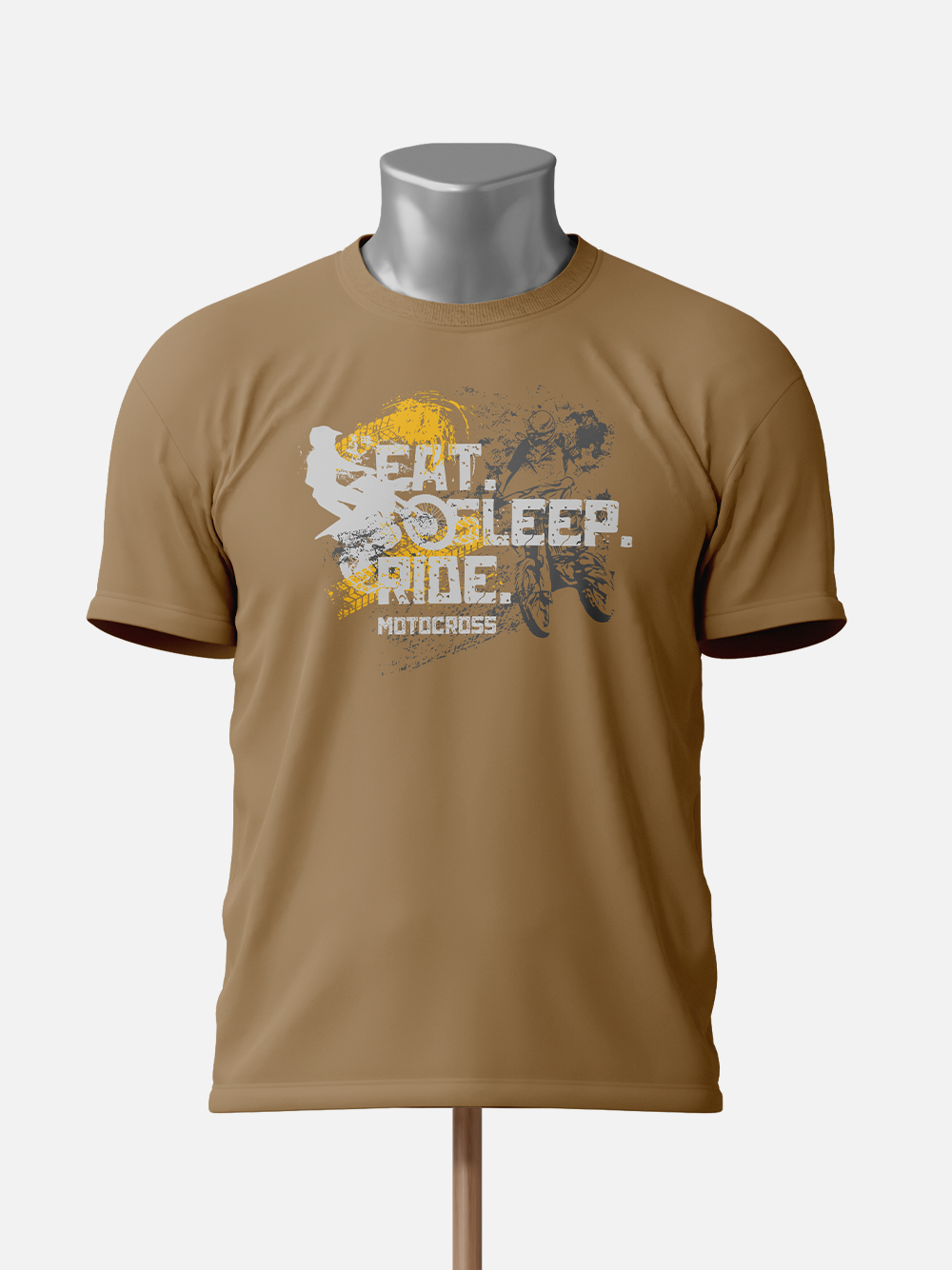 Eat Sleep Ride Biker Graphic T-Shirt