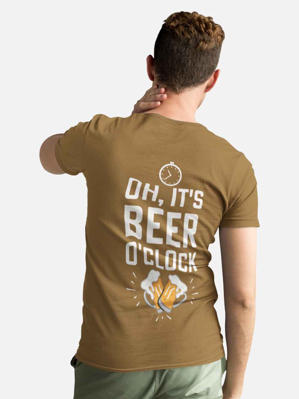 It's Beer O'clock Sarcastic T-Shirt