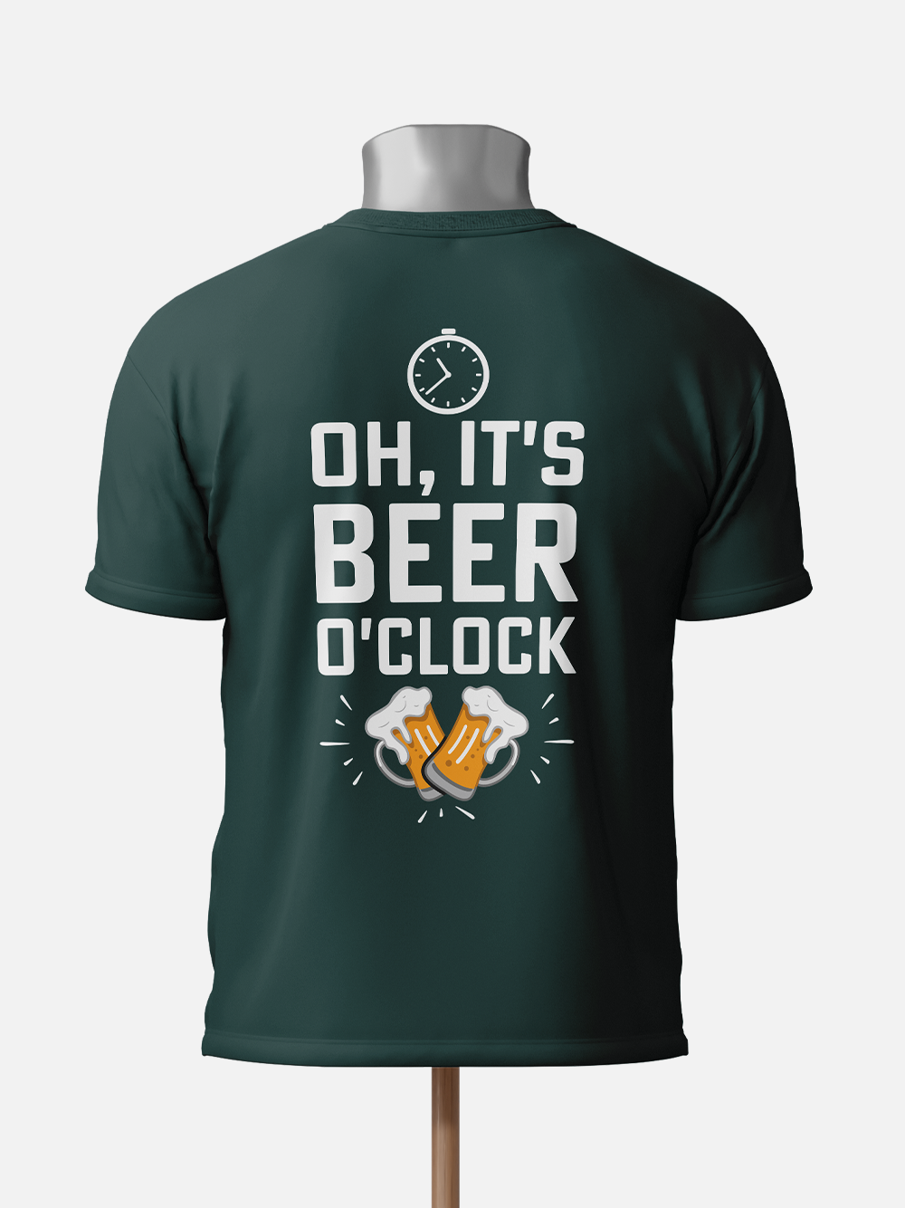 It's Beer O'clock Sarcastic T-Shirt