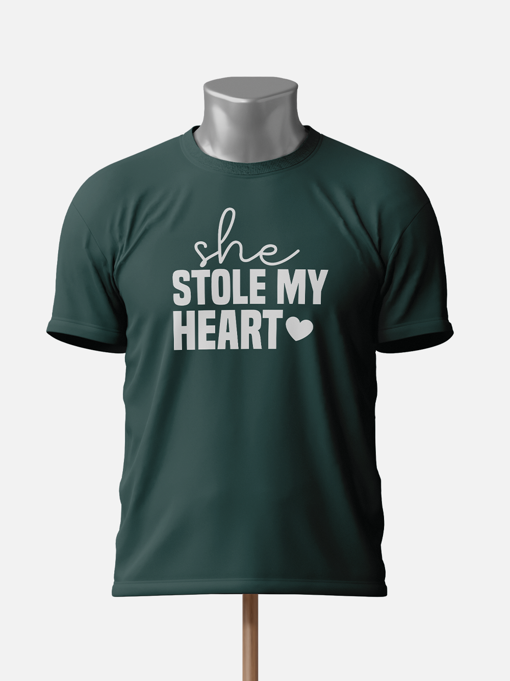 She Stole My Heart, and I'm Keeping It - Couple T-Shirt Set