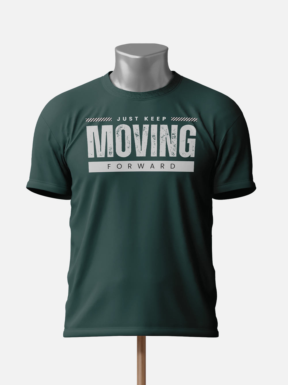 "Just Keep Moving Forward" Motivational T-Shirt