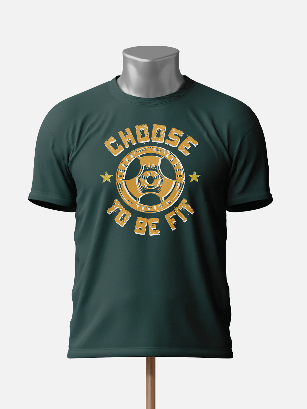 "Choose to be Fit" Gym T-Shirt