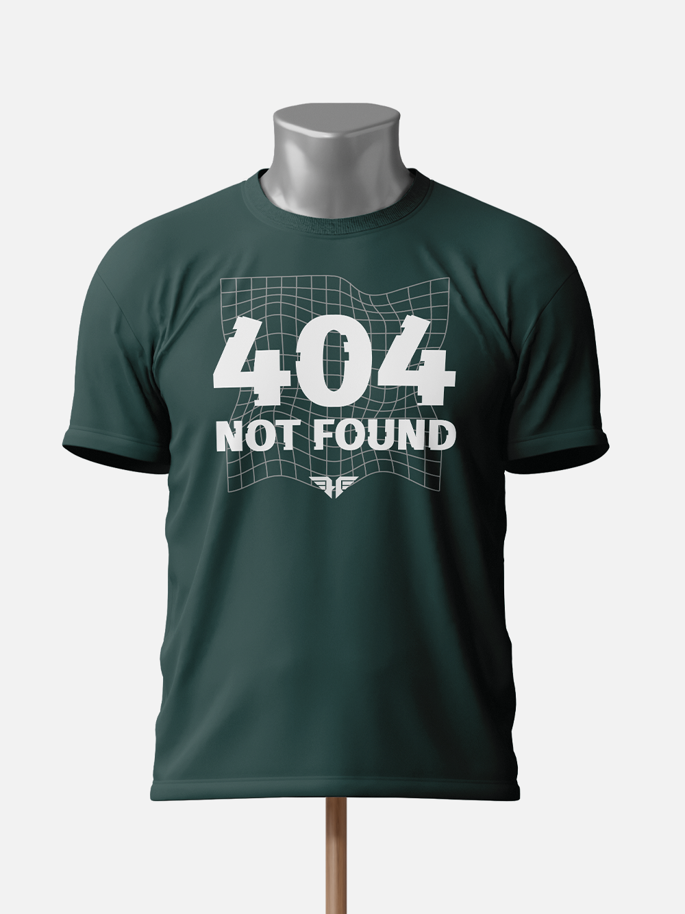 404 Not Found - Tech-Inspired Glitch T-Shirt
