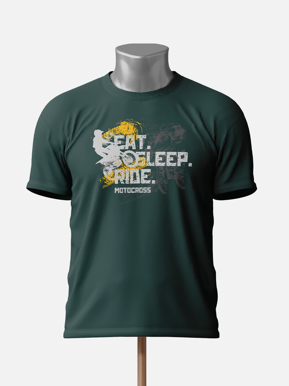 Eat Sleep Ride Biker Graphic T-Shirt