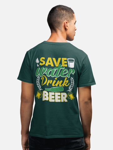 Save Water Drink Beer Sarcastic T-Shirt