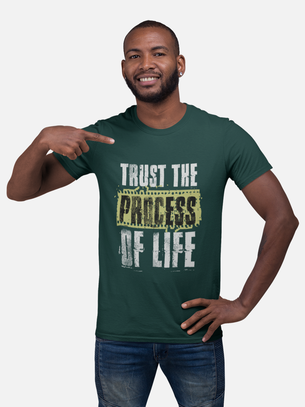 Trust the Process of Life Motivational T-Shirt