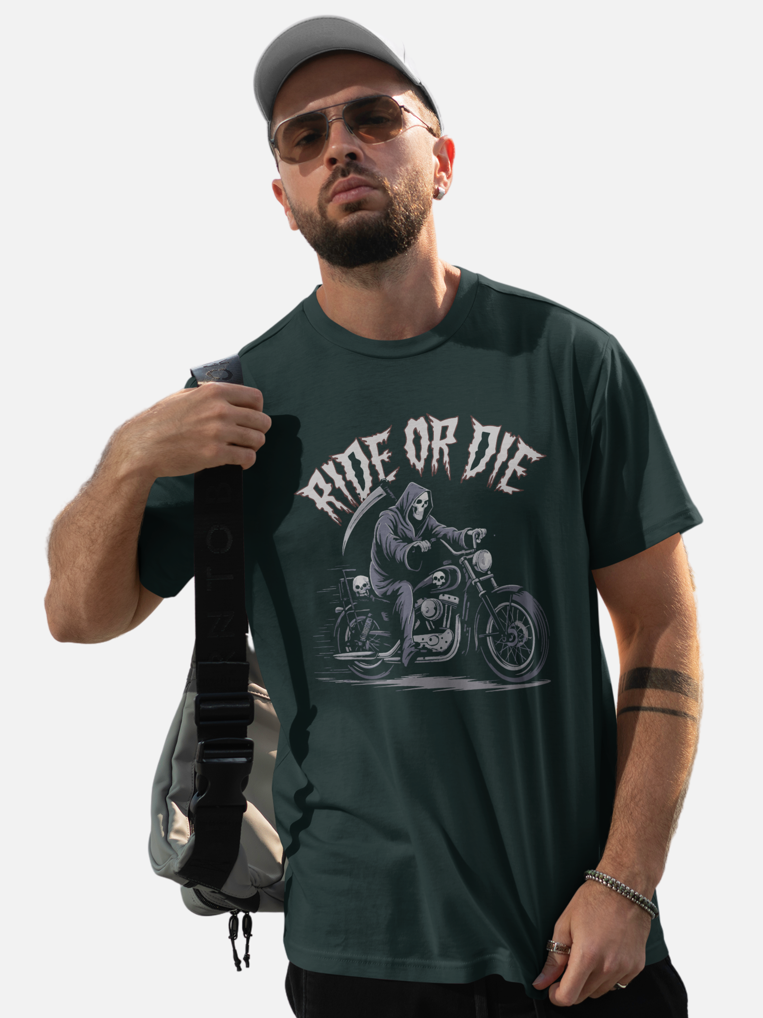 "Ride or Die" Biker T-Shirt