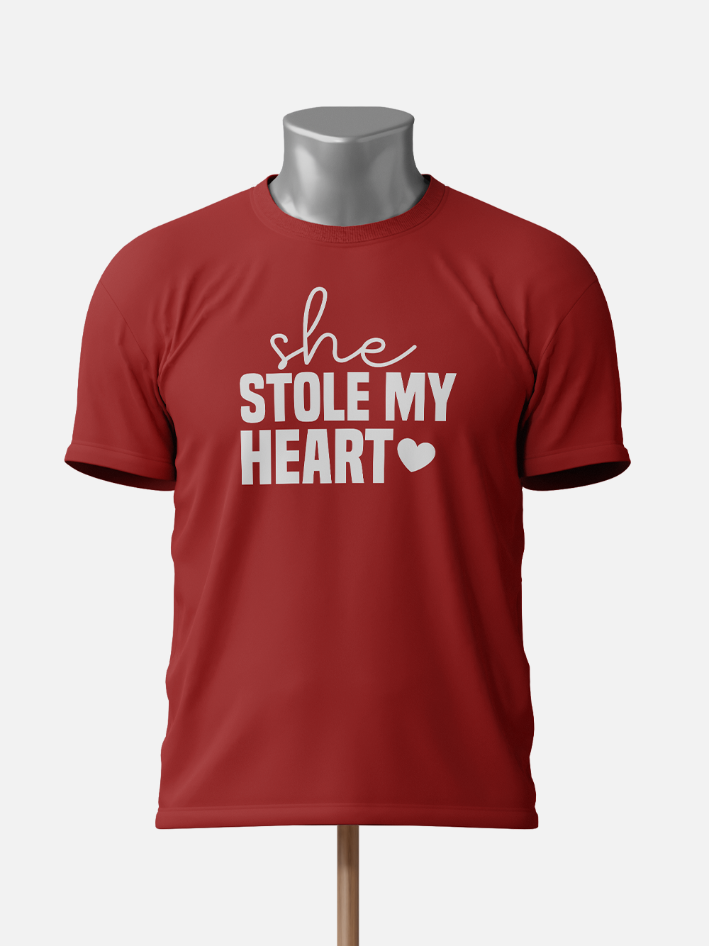 She Stole My Heart, and I'm Keeping It - Couple T-Shirt Set