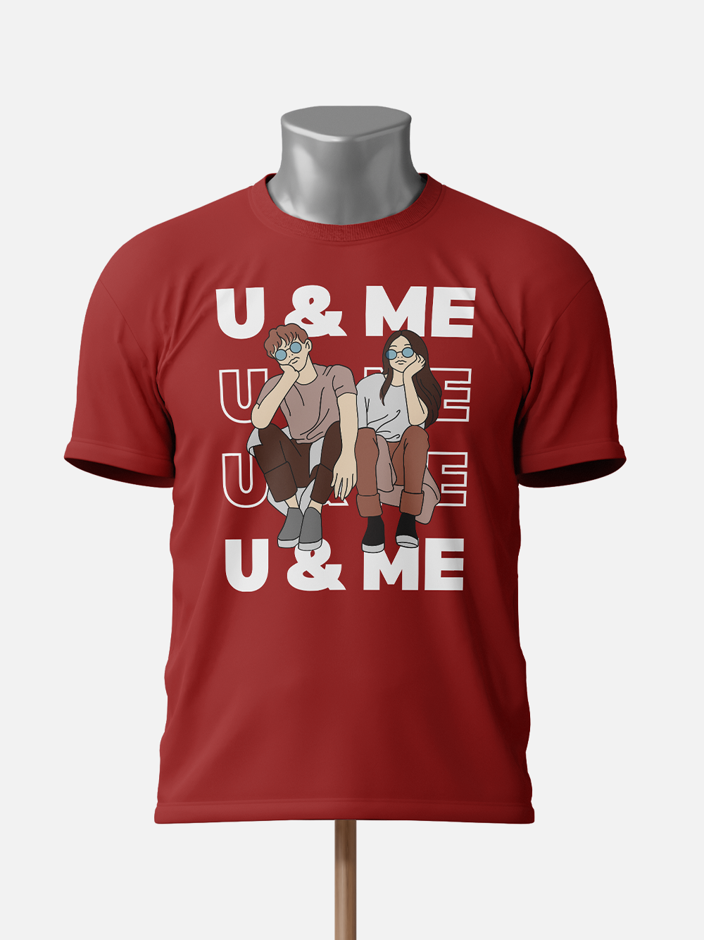 U & Me Couple T-Shirt