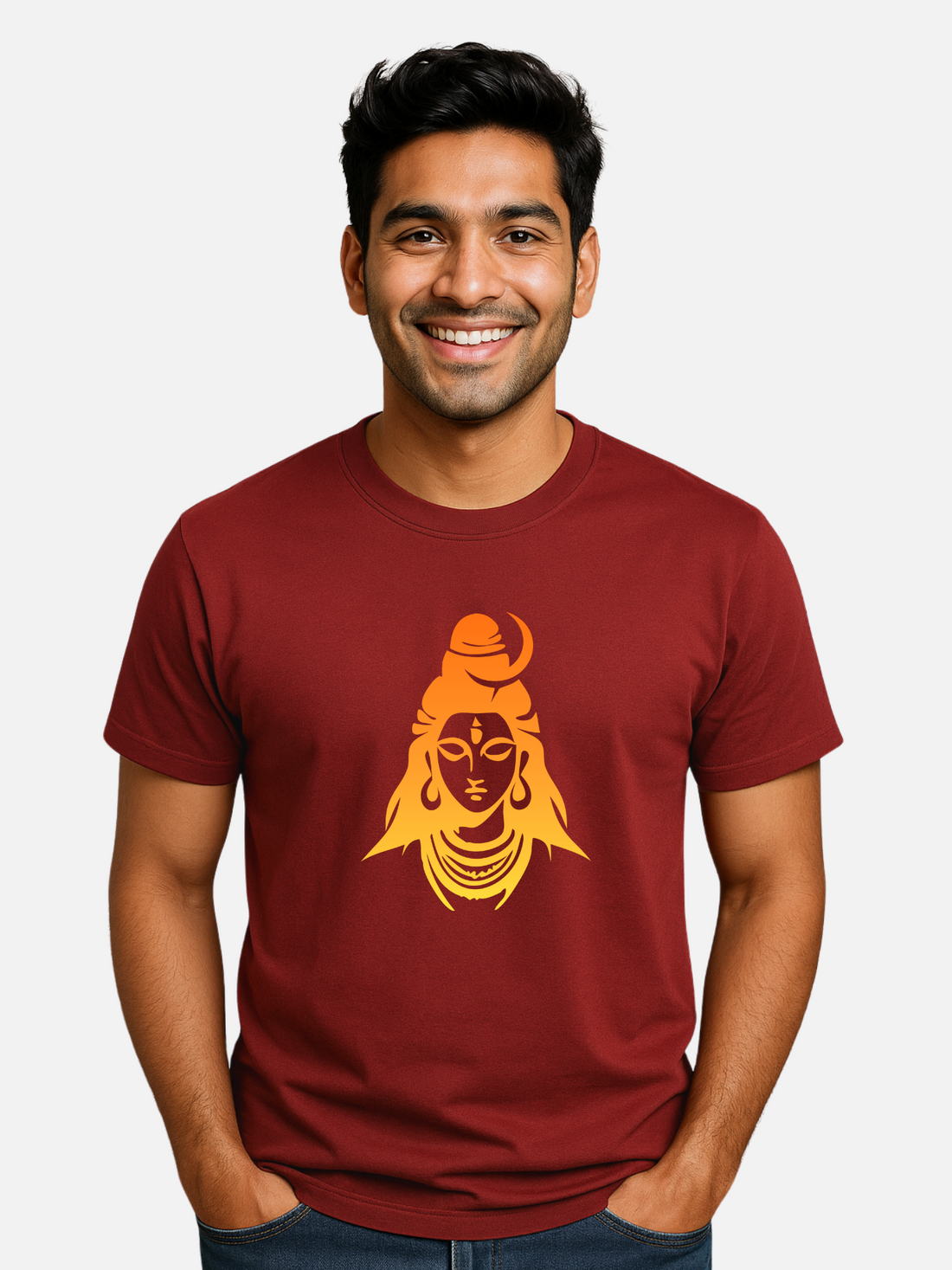 Lord Shiva Divine Glow Spiritual Unisex T-Shirt
