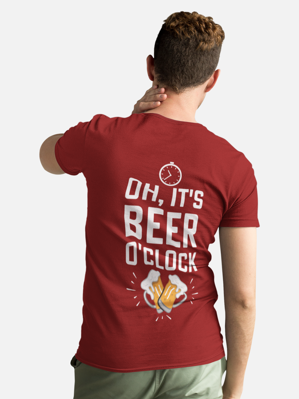 It's Beer O'clock Sarcastic T-Shirt