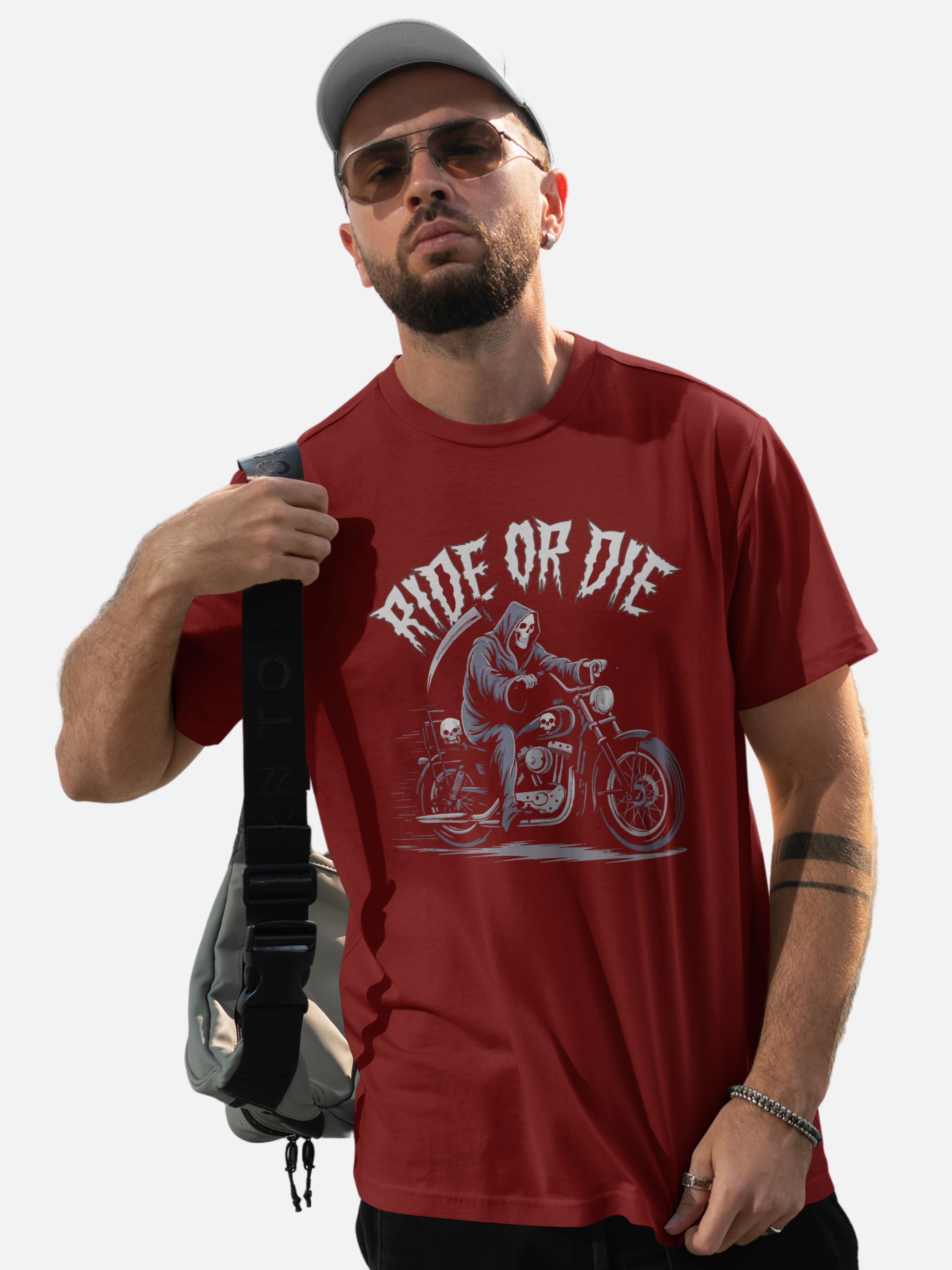 "Ride or Die" Biker T-Shirt