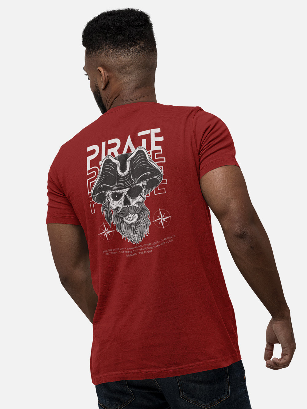 Pirate Skull Graphic T-Shirt