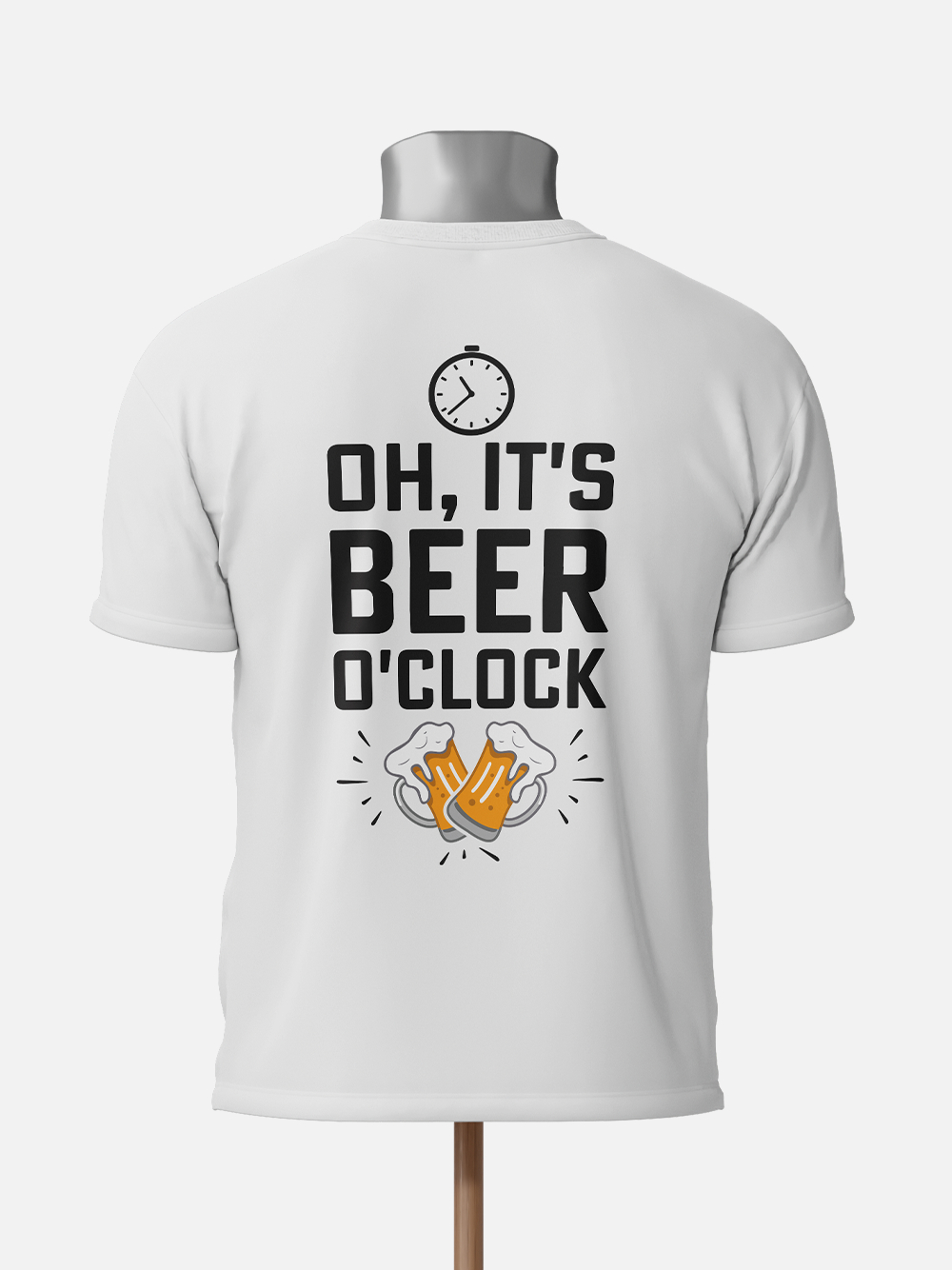 It's Beer O'clock Sarcastic T-Shirt
