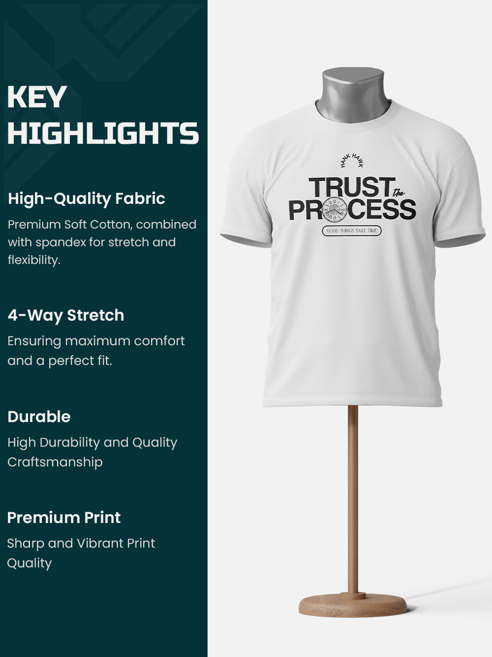 Trust the Process Motivational T-Shirt