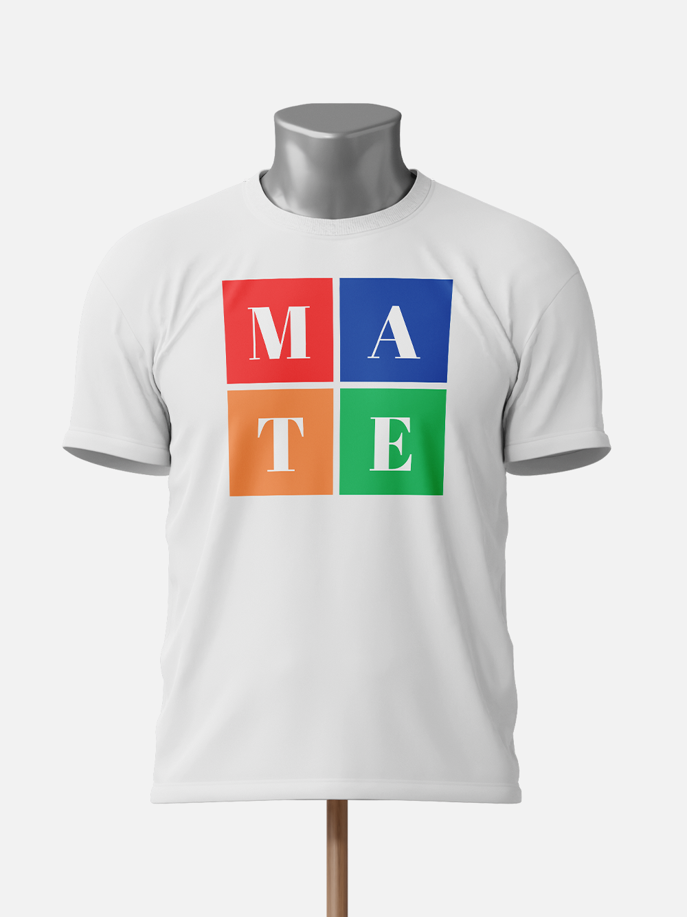 Soul Mate Couple T-Shirts White - Cotton Lycra Set