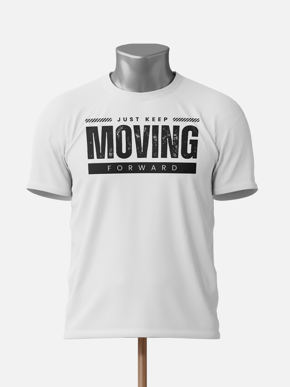 "Just Keep Moving Forward" Motivational T-Shirt