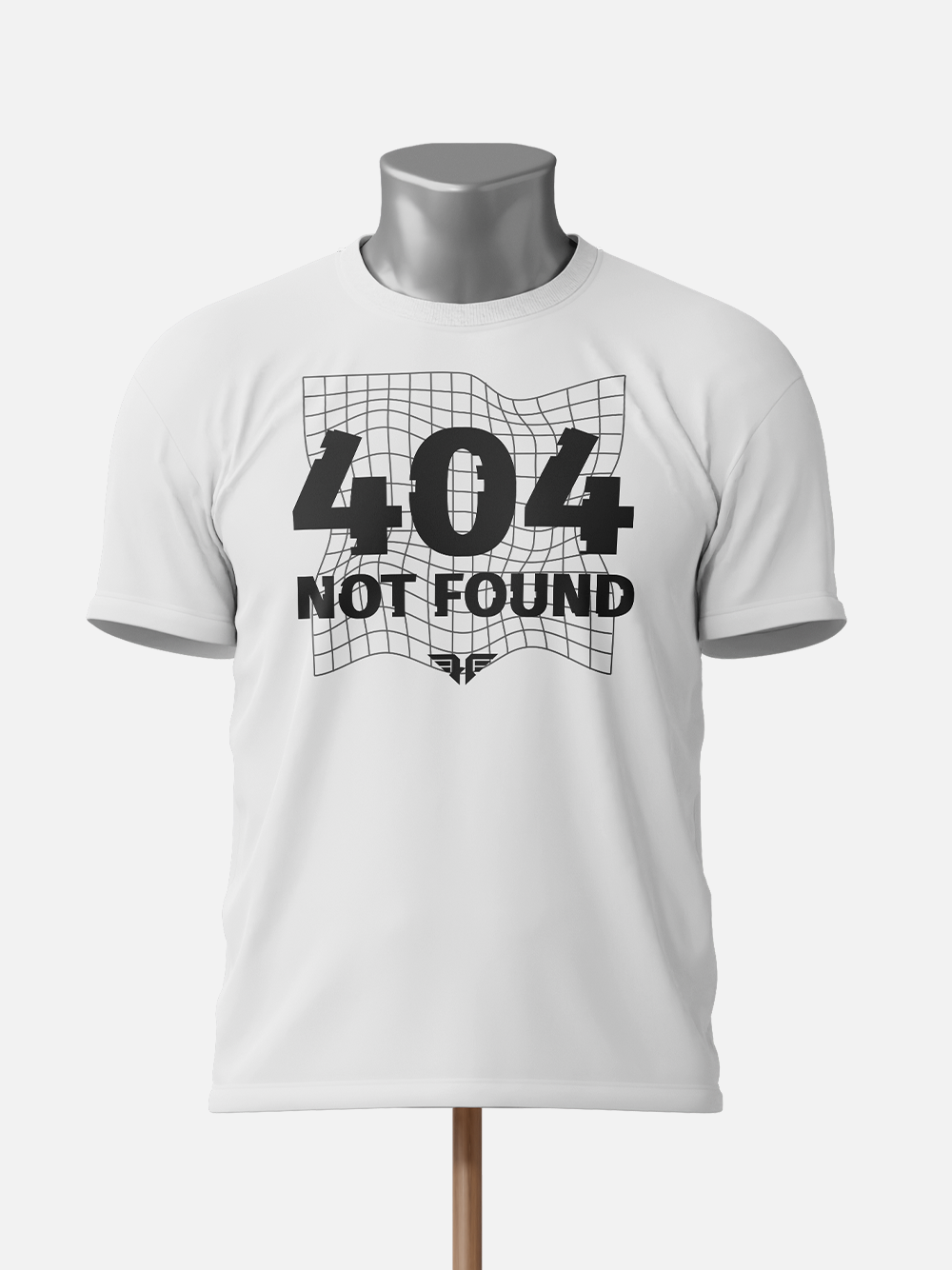 404 Not Found - Tech-Inspired Glitch T-Shirt