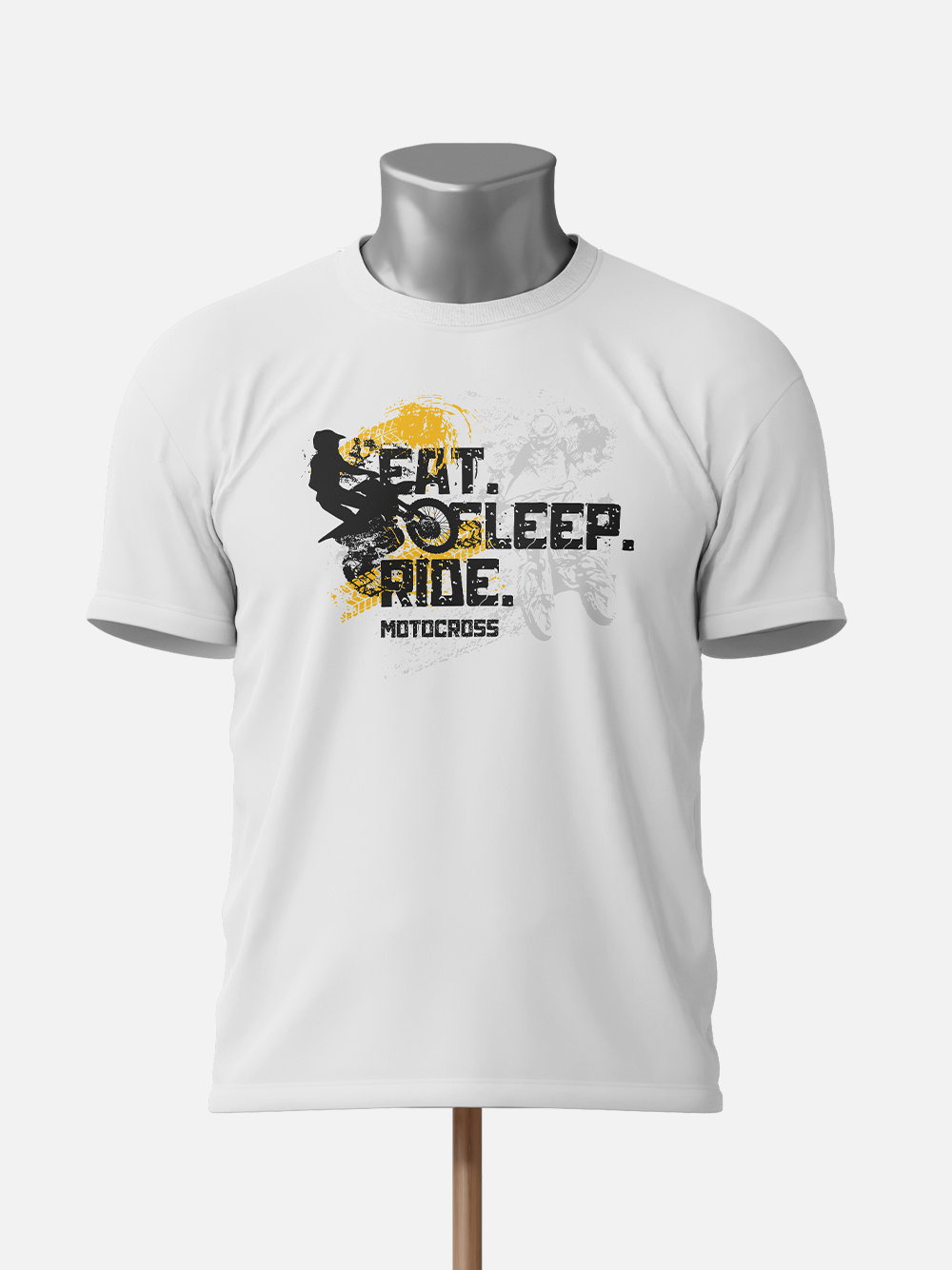 Eat Sleep Ride Biker Graphic T-Shirt