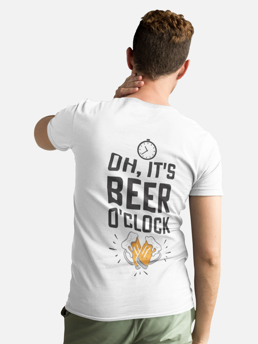 It's Beer O'clock Sarcastic T-Shirt
