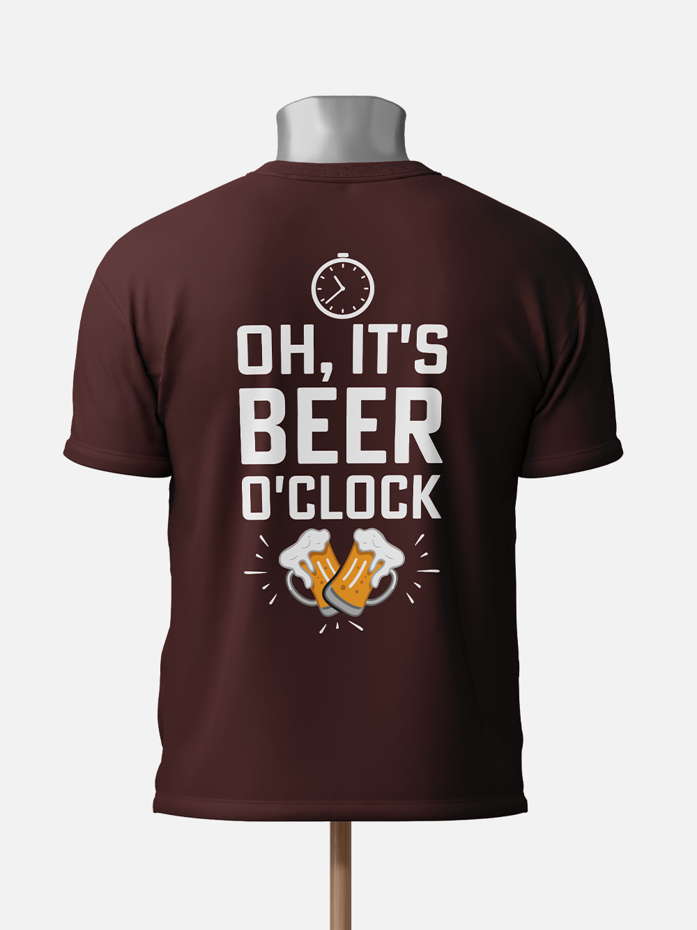 It's Beer O'clock Sarcastic T-Shirt