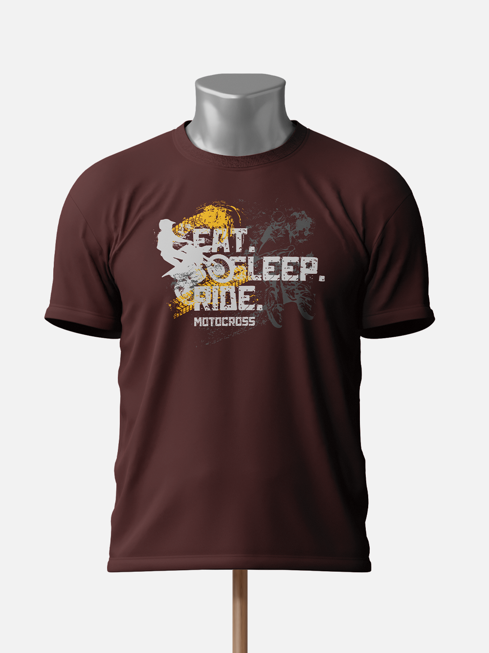 Eat Sleep Ride Biker Graphic T-Shirt