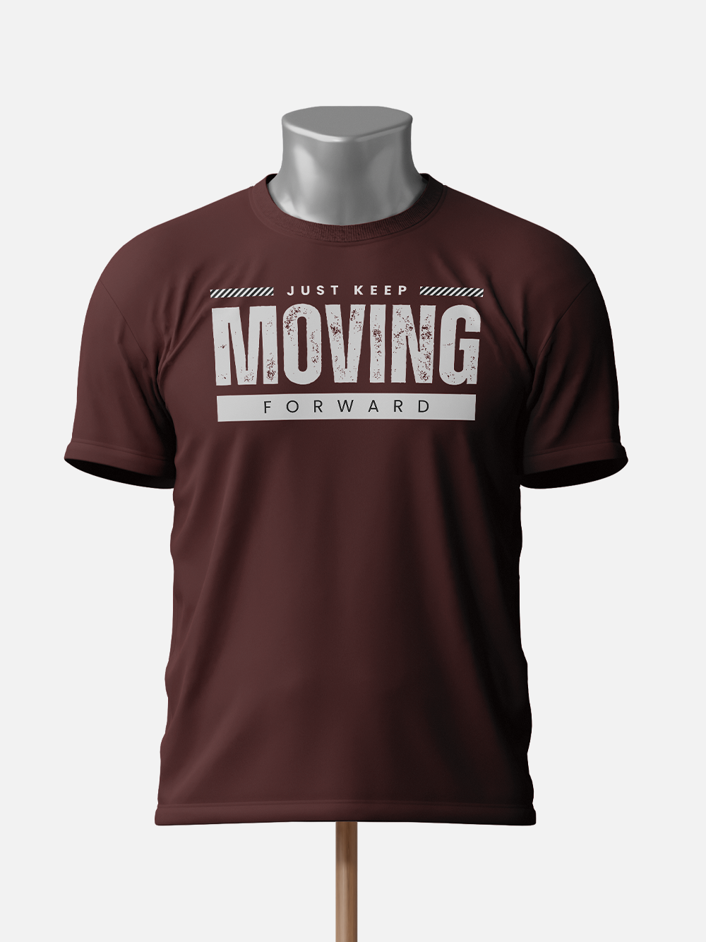 "Just Keep Moving Forward" Motivational T-Shirt