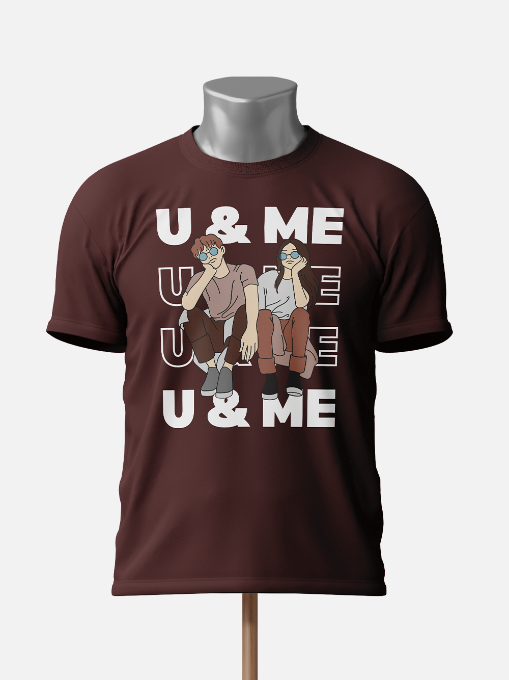 U & Me Couple T-Shirt