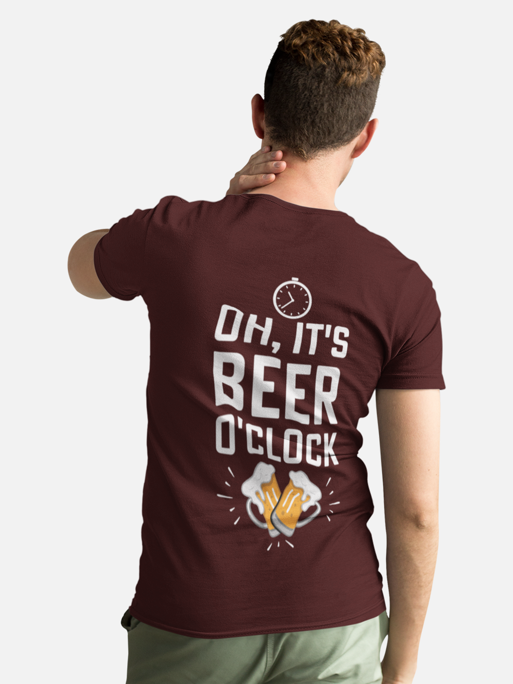 It's Beer O'clock Sarcastic T-Shirt