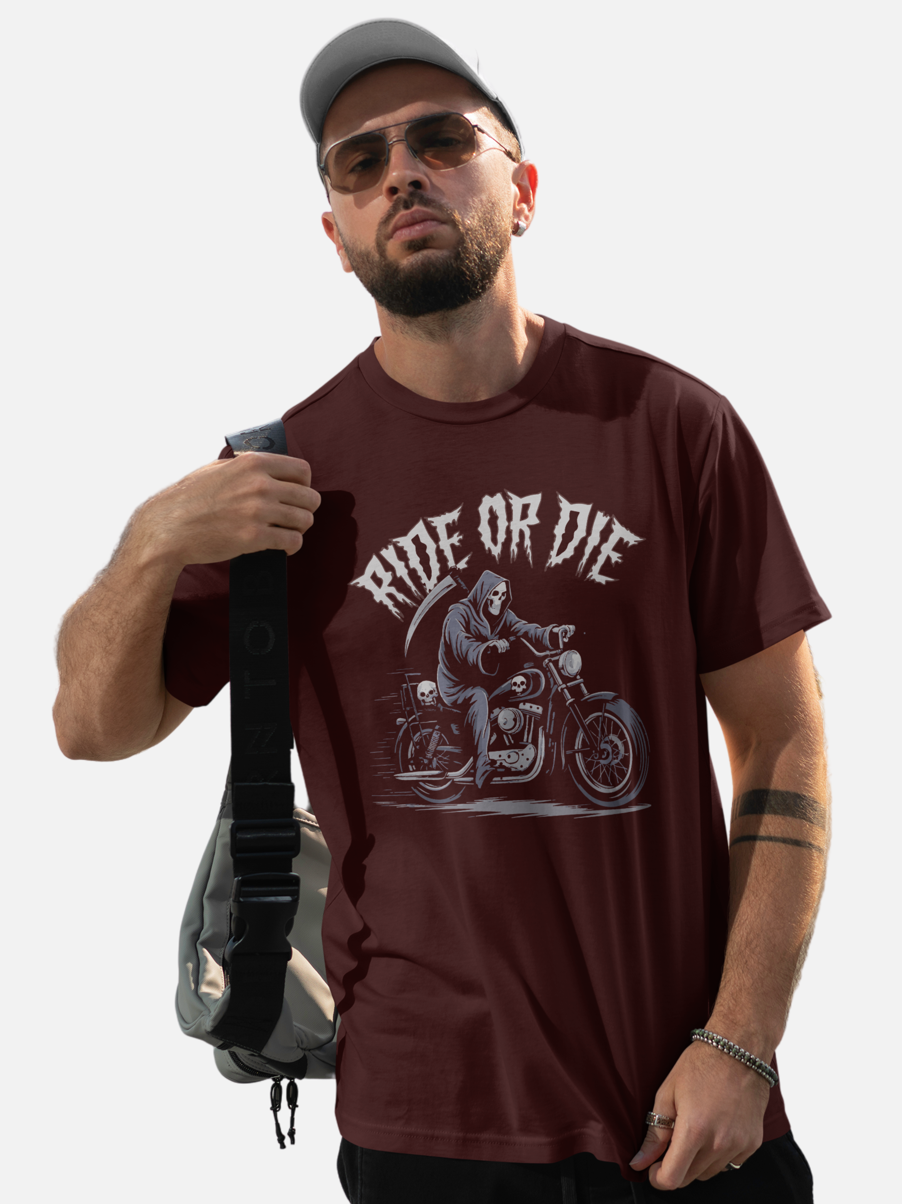 "Ride or Die" Biker T-Shirt