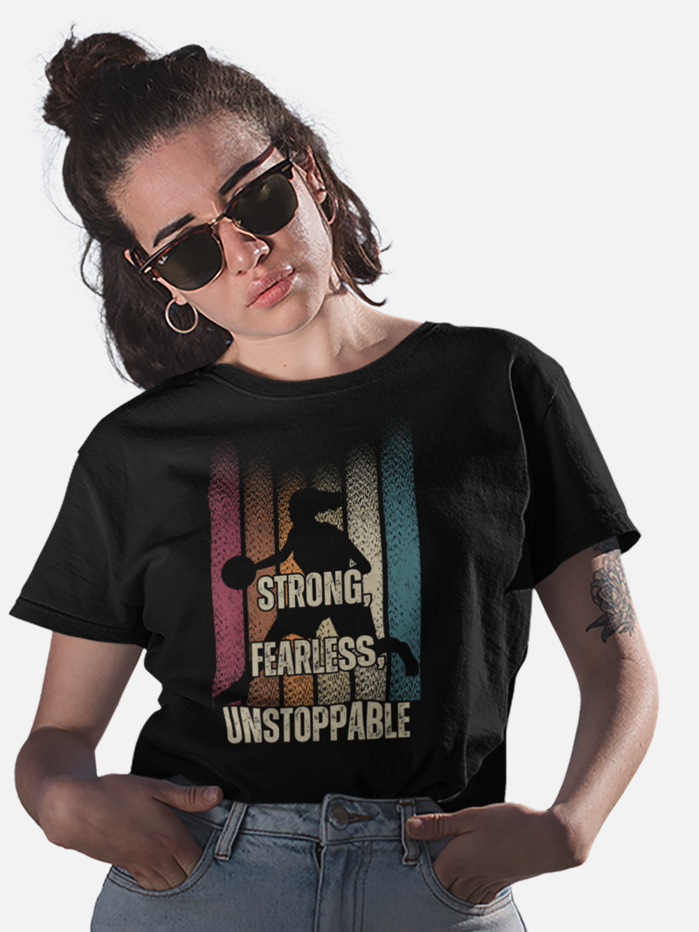 Strong, Fearless, Unstoppable Girls' T-Shirt