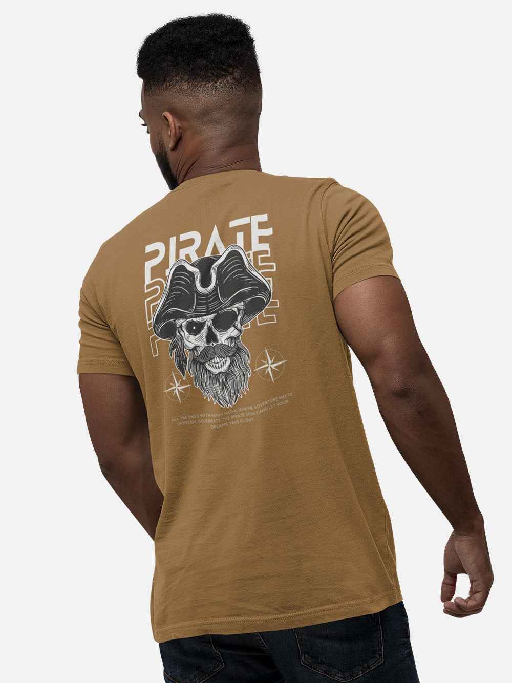 Pirate Skull Graphic T-Shirt