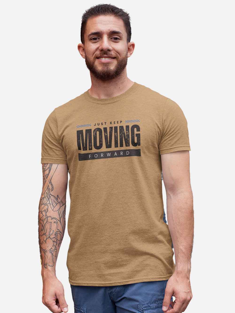 "Just Keep Moving Forward" Motivational T-Shirt