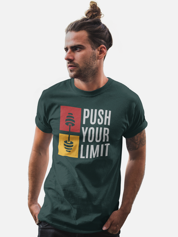 "Push Your Limit" Gym T-Shirt - Premium Athletic Tee