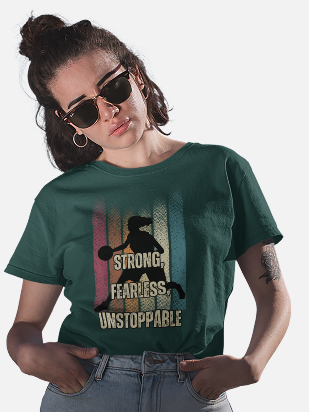Strong, Fearless, Unstoppable Girls' T-Shirt