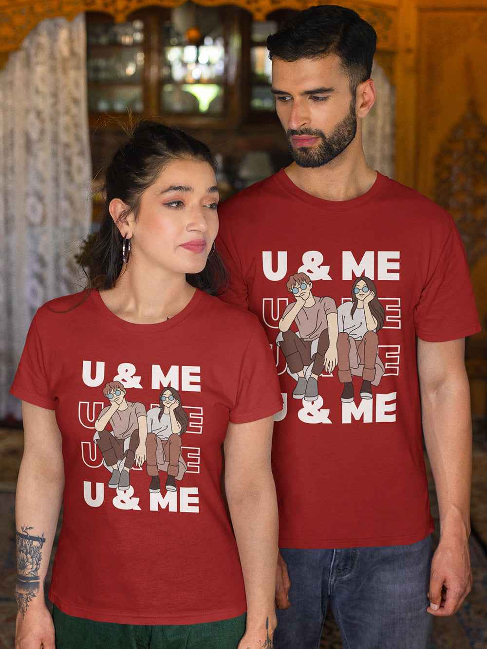 U & Me Couple T-Shirt