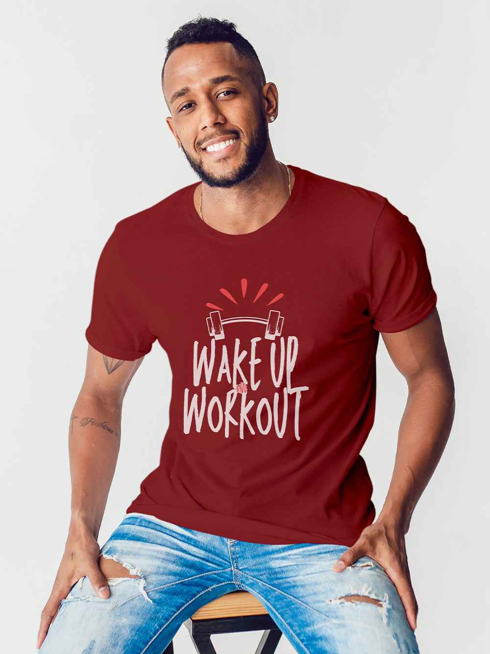 Wake Up and Workout - Gym T-Shirt
