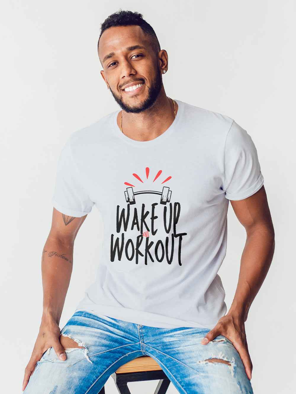 Wake Up and Workout - Gym T-Shirt